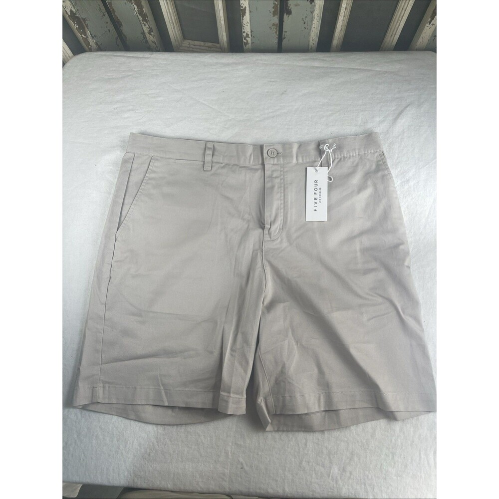 Five Four Shorts Men's Cheshire Size 38 Classic Sand High Rise 9" Inseam NWT